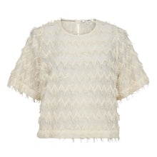 Indlæs billede til gallerivisning CO&#39; COUTURE Triangle SS Blouse Off White

