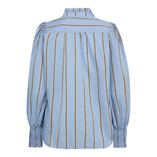Indlæs billede til gallerivisning CO&#39; COUTURE Amora Stripe V-shirt Pale Blue
