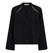 Indlæs billede til gallerivisning CO&#39; COUTURE Shina Frill Lace Shirt Black
