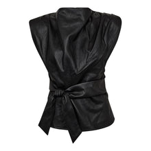 Indlæs billede til gallerivisning CO&#39; COUTURE Gitt Pleat Top Black
