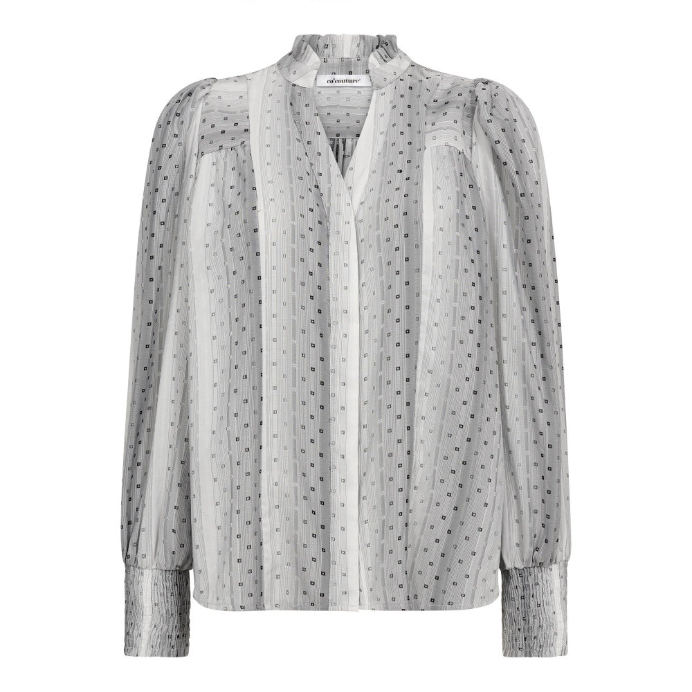 CO' COUTURE Olly V-Shirt Off White