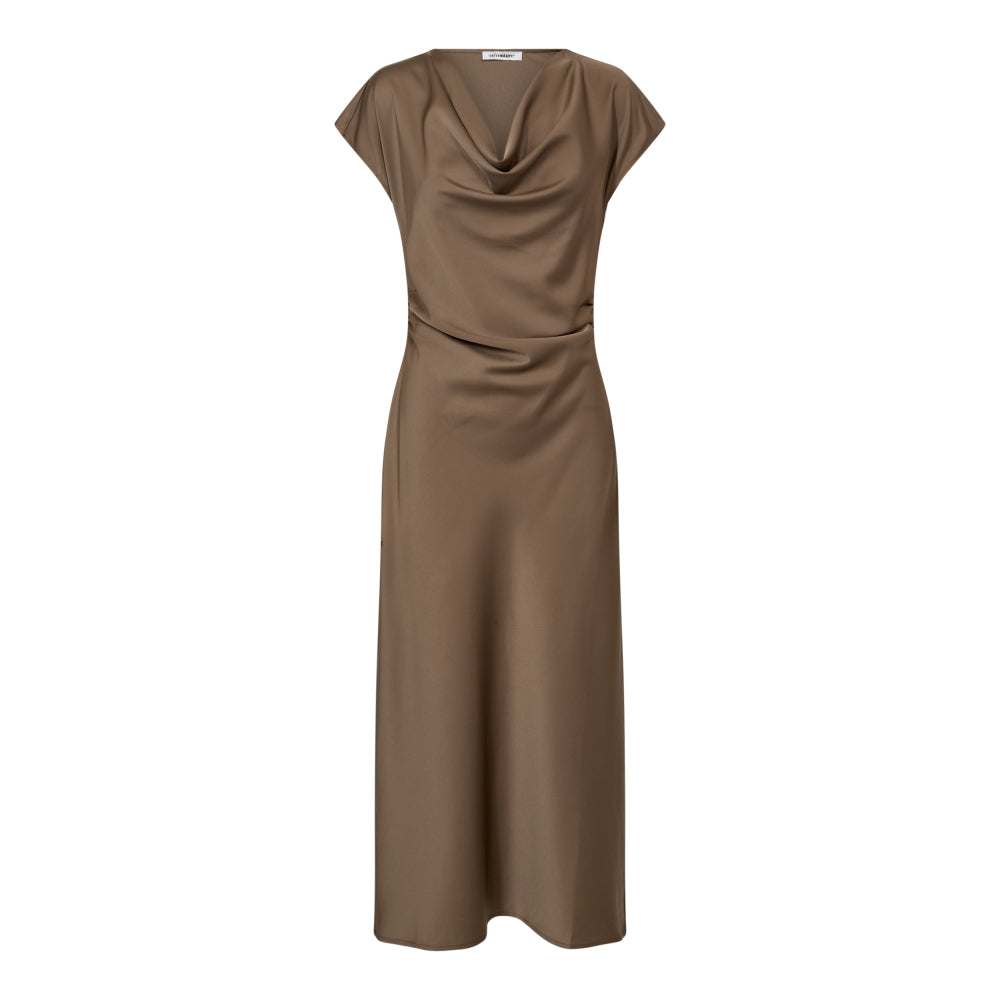 CO' COUTURE Adna Wing Dress Walnut