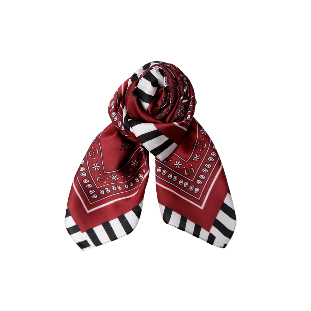 BLACK COLOUR Bctessa Mini Scarf Wine