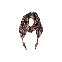 Indlæs billede til gallerivisning BLACK COLOUR Bcfenella Mini Scarf Double Layer Leo
