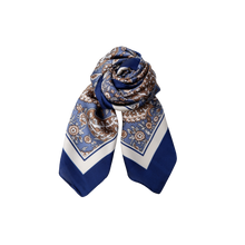 Indlæs billede til gallerivisning BLACK COLOUR Bcliora Mini Scarf Blue
