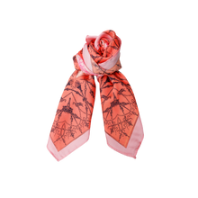 Indlæs billede til gallerivisning BLACK COLOUR Bcnadja Mini Scarf Orange
