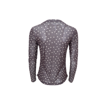 Indlæs billede til gallerivisning BLACK COLOUR Bcannie Mesh Blouse Coffee Dot
