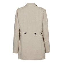 Indlæs billede til gallerivisning CO' COUTURE Leena Linen Fit Blazer Bone
