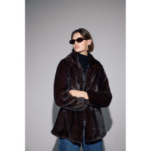 Indlæs billede til gallerivisning NOTYZ Monaco Coat Dark Brown
