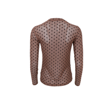 Indlæs billede til gallerivisning BLACK COLOUR Bcjennie Dotted Mesh Espresso
