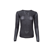 Indlæs billede til gallerivisning BLACK COLOUR Bcjessie Mesh Blouse Sort
