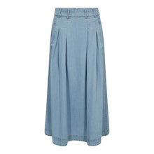 Indlæs billede til gallerivisning CO' COUTURE Tilly Anya Pleat Skirt Fade Denim
