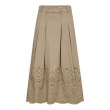 Indlæs billede til gallerivisning CO' COUTURE Poppy Pleat Scallop Skirt Mushroom
