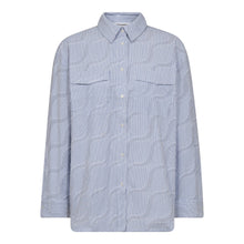 Indlæs billede til gallerivisning CO' COUTURE Brady Wave Shirt Pale Blue
