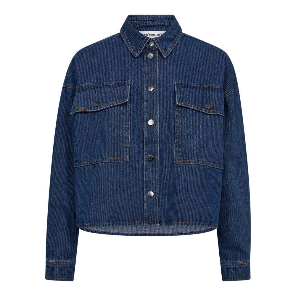 CO' COUTURE Kimmy Denim Shirt Dark Denim