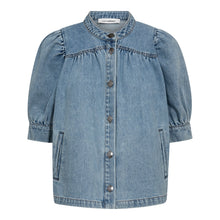 Indlæs billede til gallerivisning CO' COUTURE Asja Denim Blouse Denim Blue
