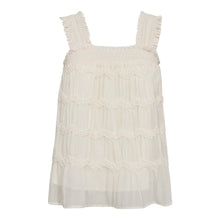 Indlæs billede til gallerivisning CO' COUTURE Jerry Smock Strap Top Off White
