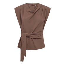 Indlæs billede til gallerivisning CO' COUTURE Falcon Pleat Top Walnut
