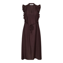 Indlæs billede til gallerivisning CO' COUTURE Hera Frill SS Dress Dark Brown
