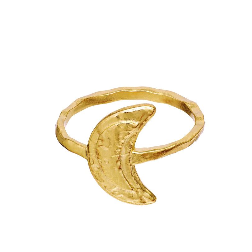 MAANESTEN Jacinta Ring (guld/sølv)