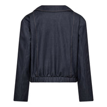 Indlæs billede til gallerivisning CO' COUTURE Teryy Double Breasted Blazer Navy Denim
