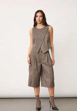 Indlæs billede til gallerivisning CO' COUTURE Veya Check Bermuda Brown
