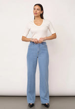 Indlæs billede til gallerivisning CO' COUTURE Anto Denim Pleat Pant Light Denim
