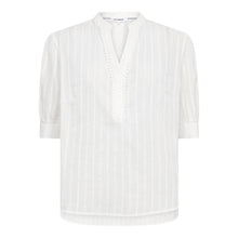 Indlæs billede til gallerivisning CO' COUTURE Bessi V-Blouse Hvid
