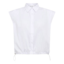 Indlæs billede til gallerivisning CO' COUTURE Elara Pleat SS Shirt White
