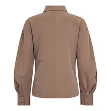 Indlæs billede til gallerivisning CO' COUTURE Lyvia Asym Pin Shirt Walnut
