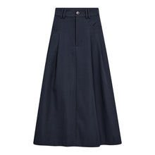 Indlæs billede til gallerivisning CO' COUTURE Luna New Pocket Pleat Skirt Navy
