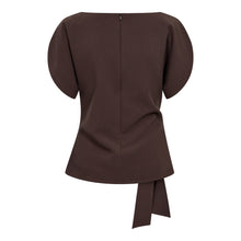 Indlæs billede til gallerivisning CO' COUTURE Acile Pleat Blouse Brown
