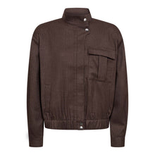 Indlæs billede til gallerivisning CO' COUTURE Sina Pin Jacket Dark Brown
