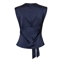 Indlæs billede til gallerivisning CO' COUTURE Safira Pleat Top Navy
