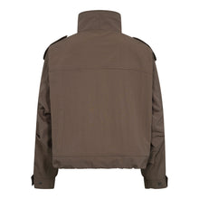 Indlæs billede til gallerivisning CO' COUTURE Alina Double Funnel Neck Jacket Brown
