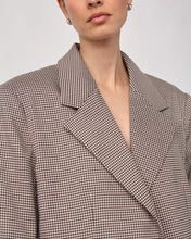 Indlæs billede til gallerivisning CO' COUTURE Mida Check Powder Blazer Bone
