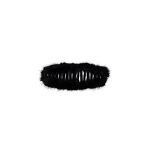 Indlæs billede til gallerivisning BLACK COLOUR Bcfurry Hair Clip Black
