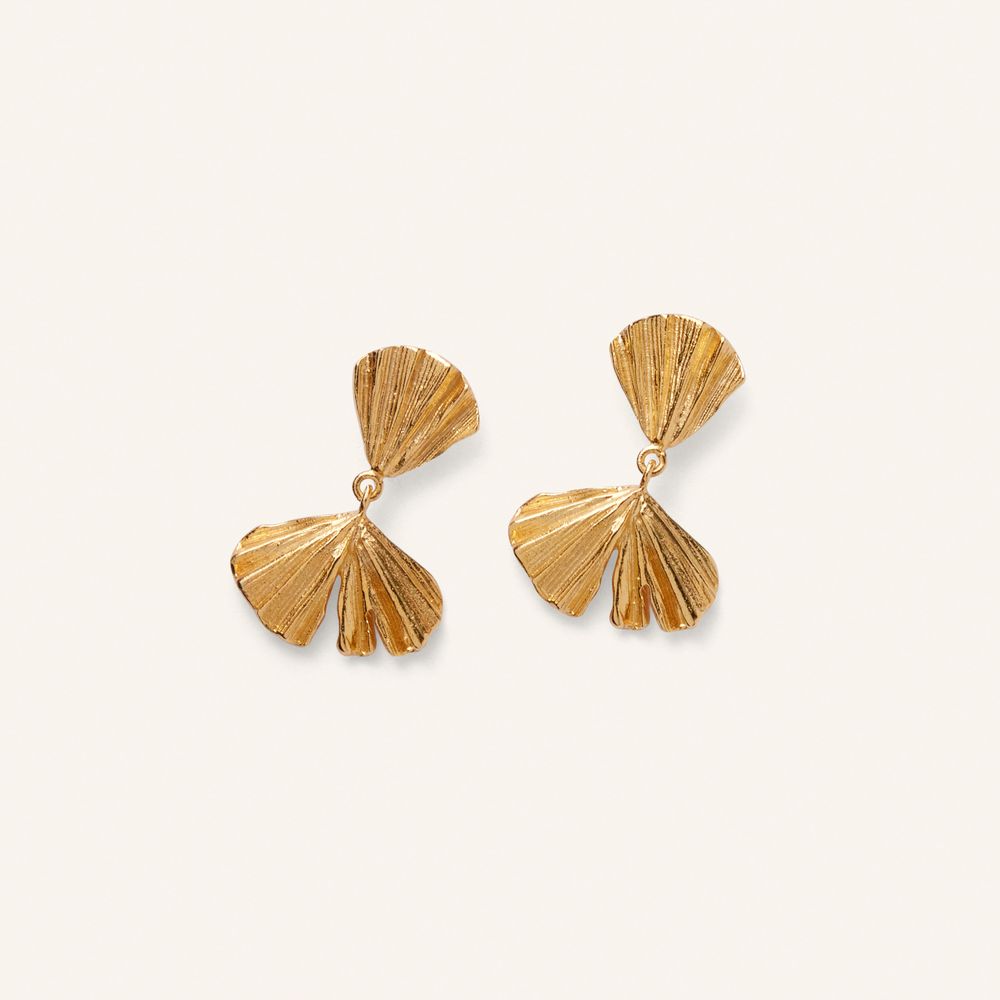 PERNILLE CORYDON Autumn Leaf Earrings