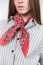Indlæs billede til gallerivisning LOLLYS LAUNDRY Jill Scarf Red
