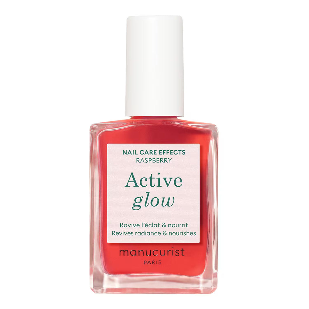 GREEN Neglelak Active Glow Raspberry