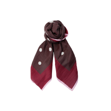 Indlæs billede til gallerivisning BLACK COLOUR Bckiara Mini Scarf Coffee
