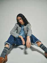 Indlæs billede til gallerivisning HEYANNO MMHBrave Tweed Blazer Grey Melange
