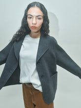 Indlæs billede til gallerivisning HEYANNO Amuse Wool Jacket Grey Melange
