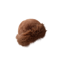 Indlæs billede til gallerivisning BLACK COLOUR Bckajsa Fluffy Hat Coffee

