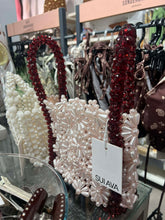 Indlæs billede til gallerivisning SUI AVA Bouquet Bead Bag Blush/Burgundy
