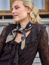 Indlæs billede til gallerivisning BLACK COLOUR Bckiara Mini Scarf Black
