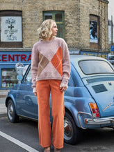 Indlæs billede til gallerivisning BLACK COLOUR Bccora Corduroy Box Pant Burnt Orange
