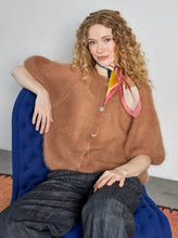 Indlæs billede til gallerivisning BLACK COLOUR Bcbjoerk Patent Knit Cardigan Camel

