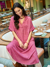 Indlæs billede til gallerivisning BLACK COLOUR Bcluna Kaftan Tunic Savannah Pink
