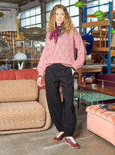 Indlæs billede til gallerivisning BLACK COLOUR Bcbjoerk Argyle Jumper Warm Rose
